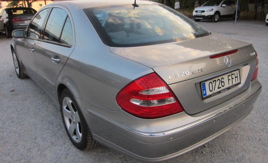 MERCEDES E320 CDI 4 PUERTAS